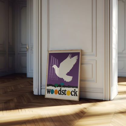 Woodstock Dove of Peace Poster