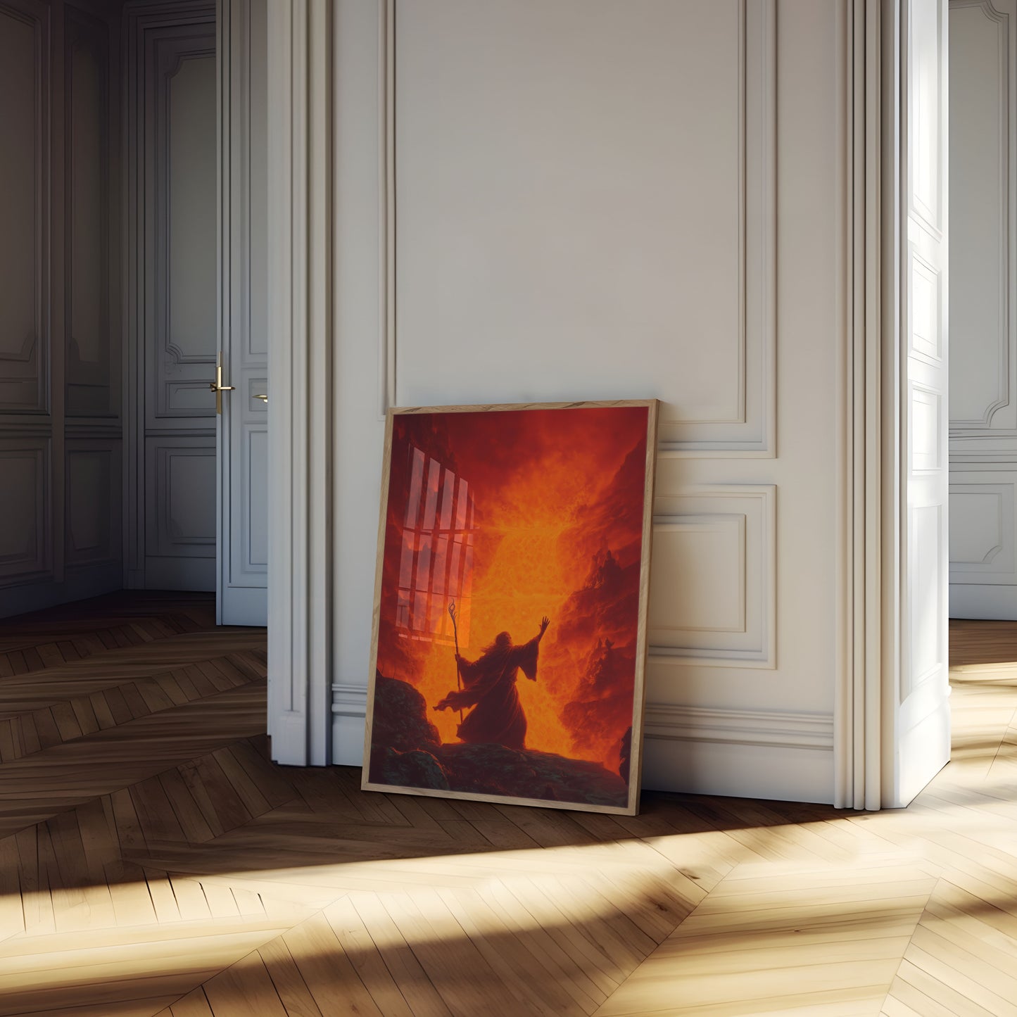 Wizard in the Inferno Poster