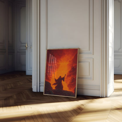 Wizard in the Inferno Poster