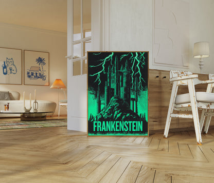 Plakat Zamek Frankenstein Pioruny