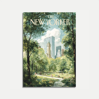 New York City Urban Oasis Poster