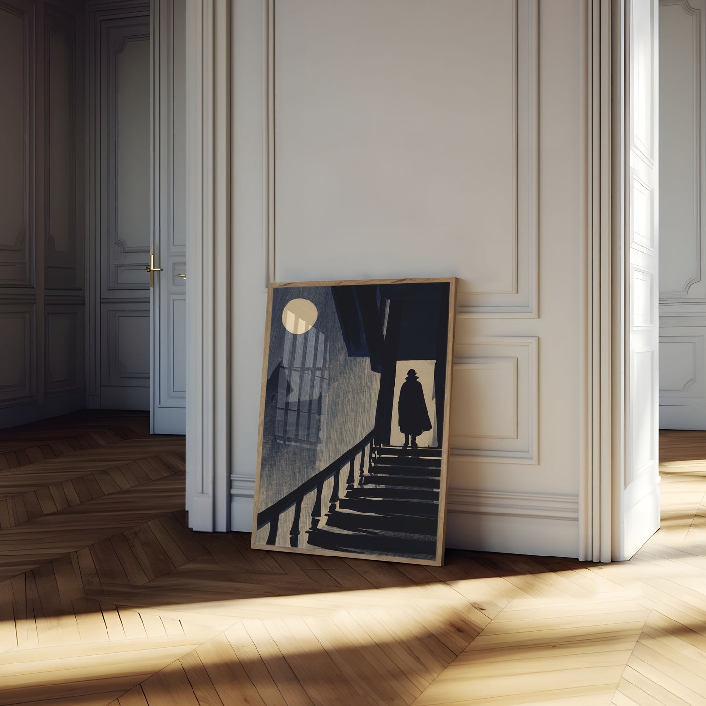 Nosferatu Ascending the Stairs Poster