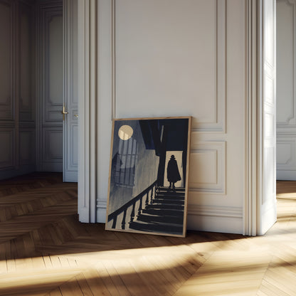 Nosferatu Ascending the Stairs Poster