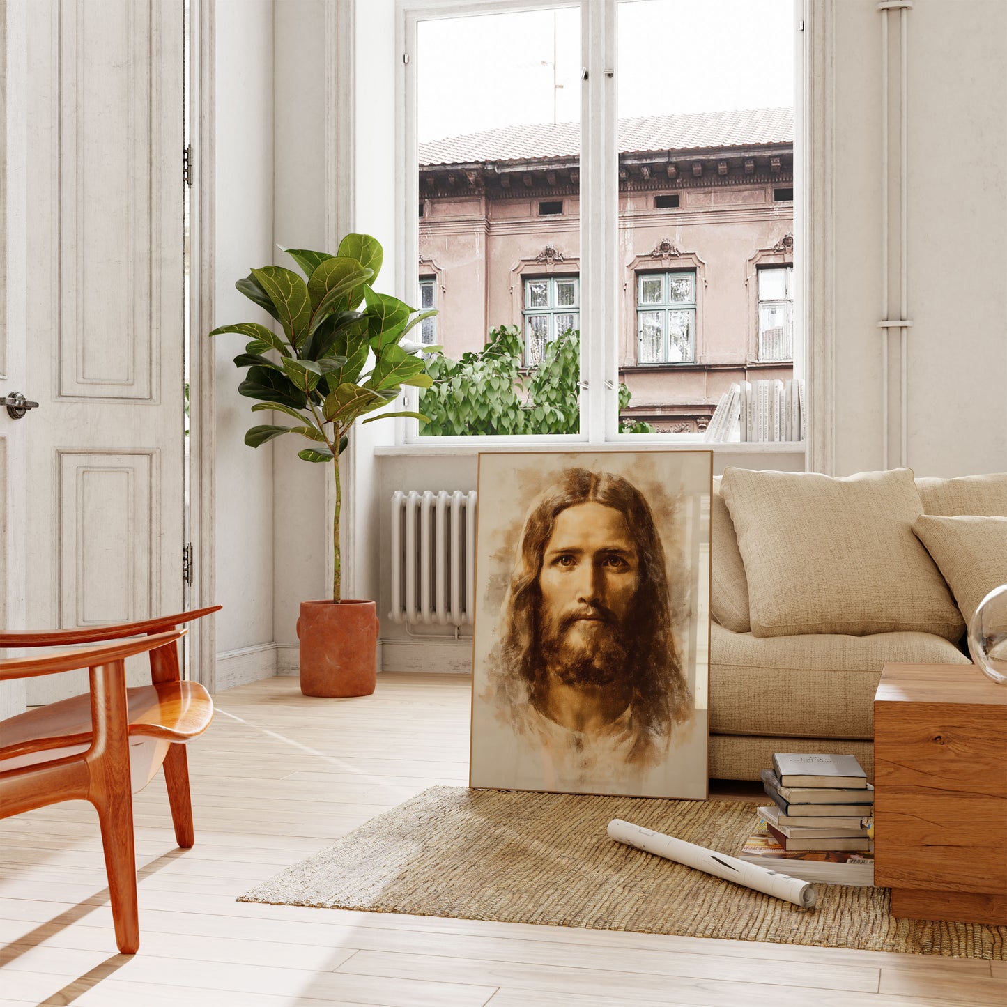 Divine Serenity Portrait Poster