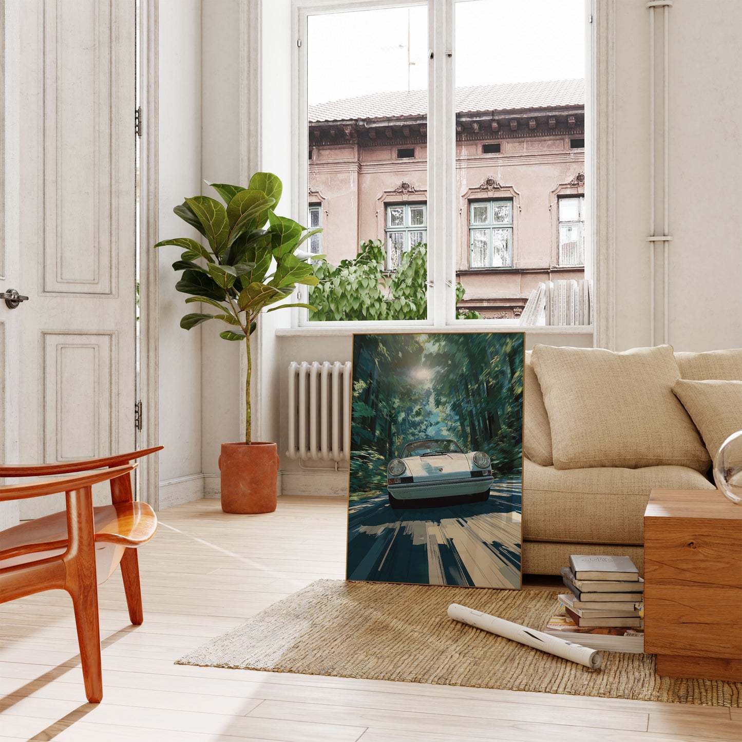 Póster clásico de Forest Speed