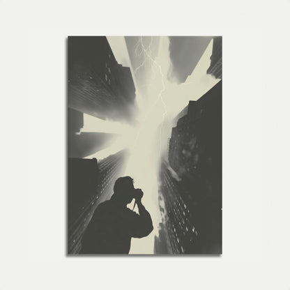 Urban Lightning Photographer Poster