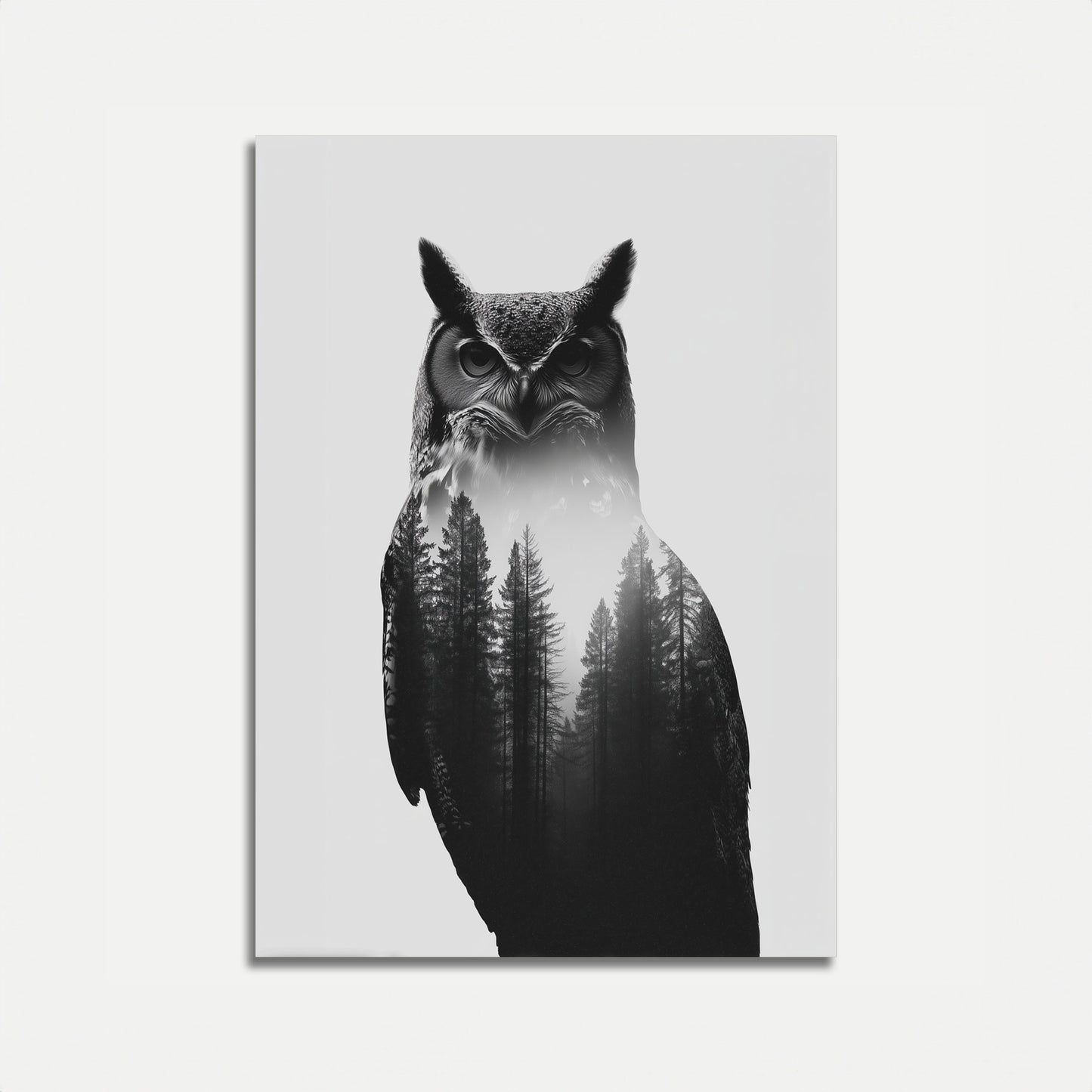 Mystic Owl Forest Poster
