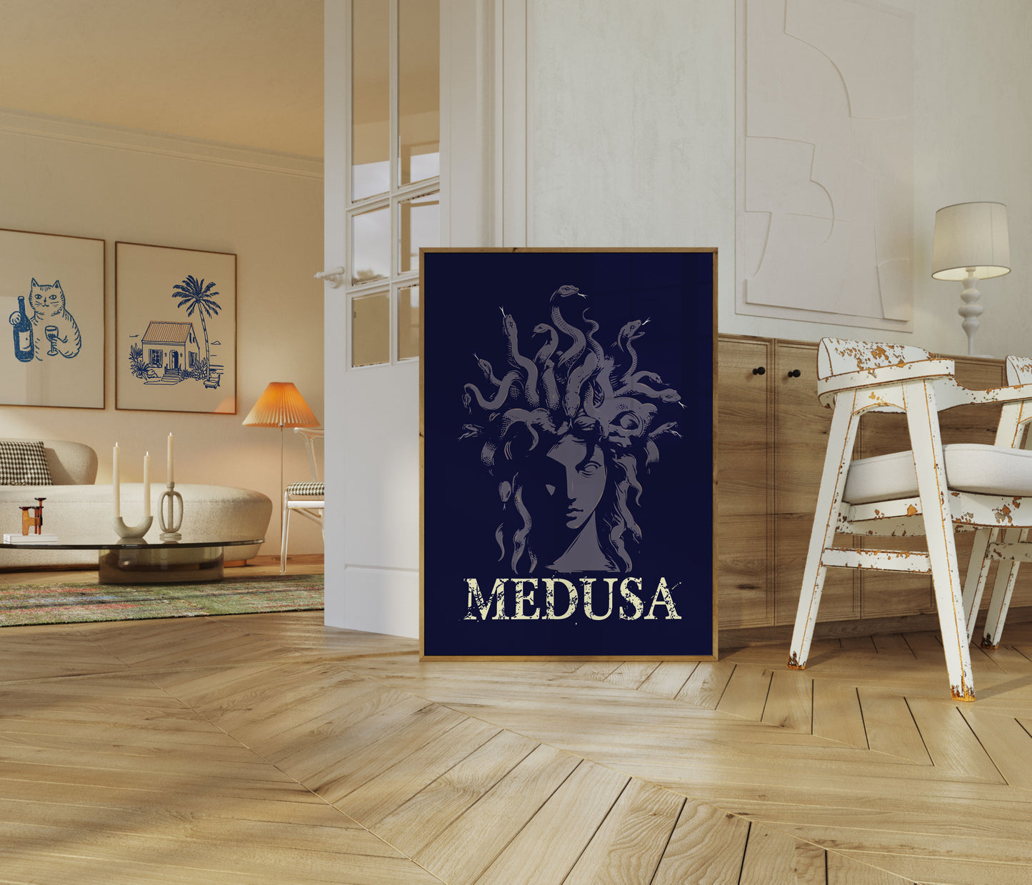 Medusa Mythology Poster