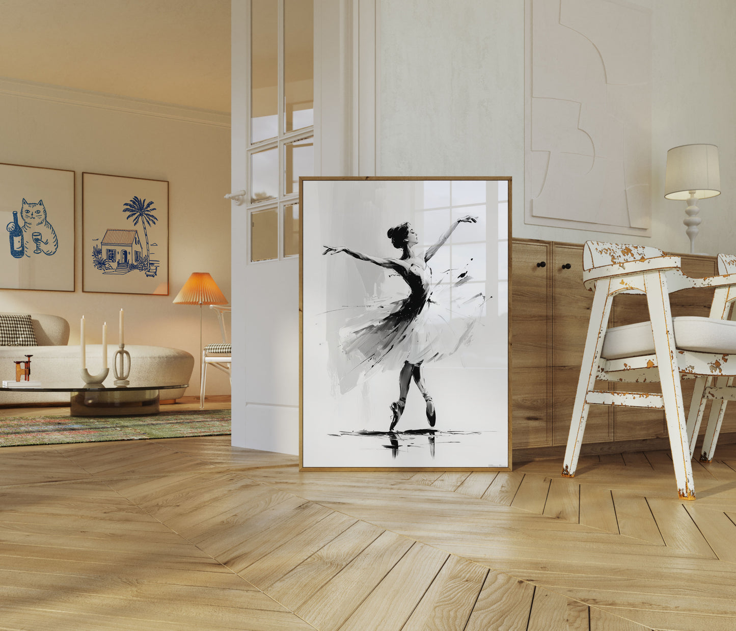 Ballet Dancer Elegance Poster