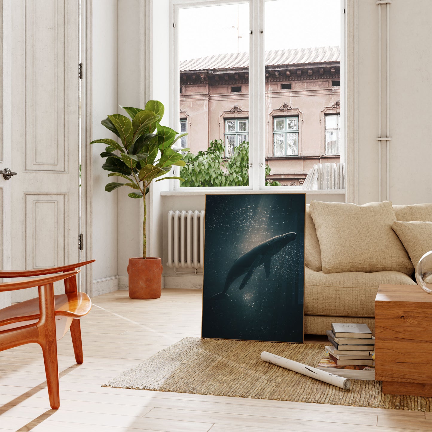 Oceanic Majesty Underwater Poster