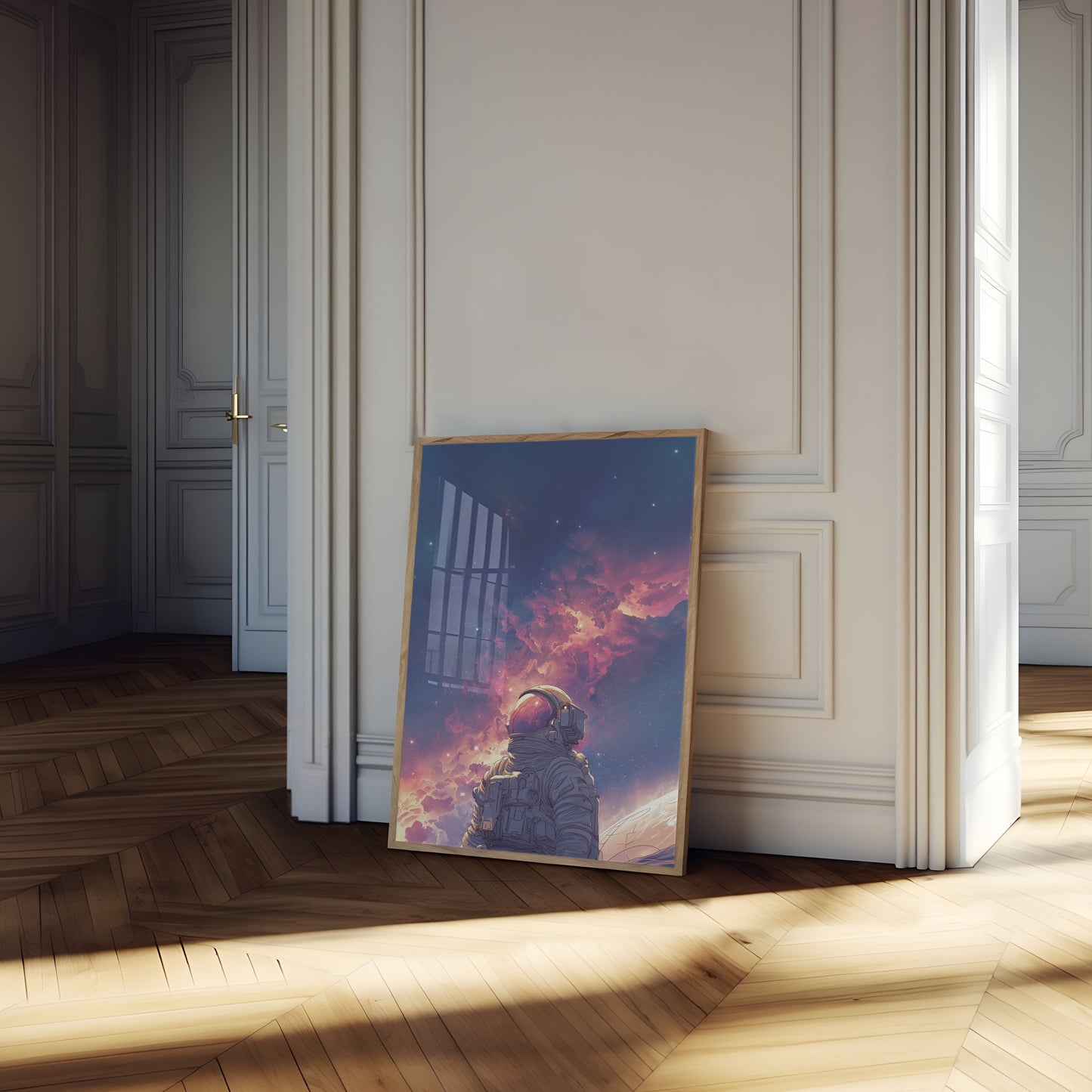 Cosmic Astronaut Dream Poster