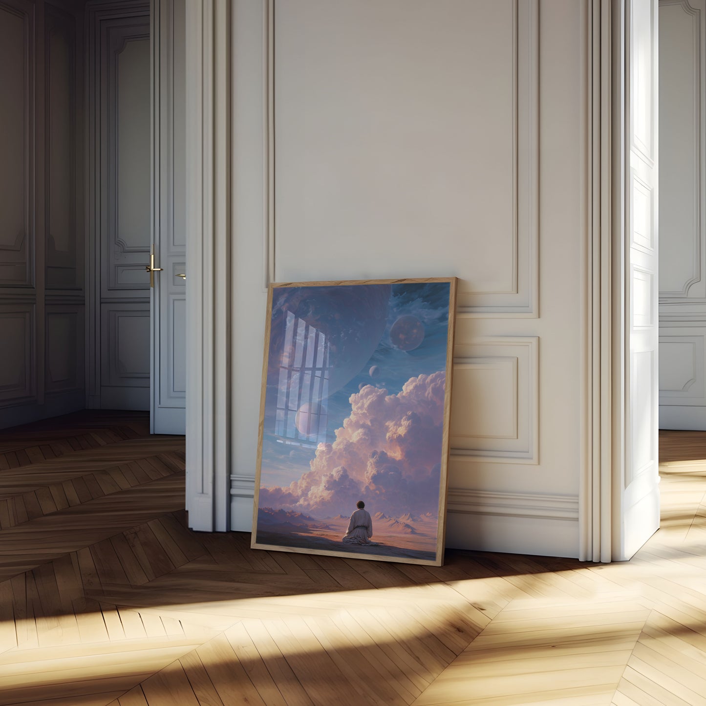 Celestial Meditation Landscape Poster