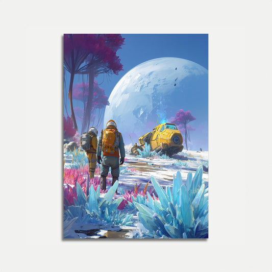 Cosmic Crystal Exploration Poster