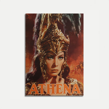 Gudinde Athene Antik Mytologi Plakat