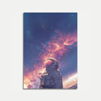 Cosmic Astronaut Dream Poster