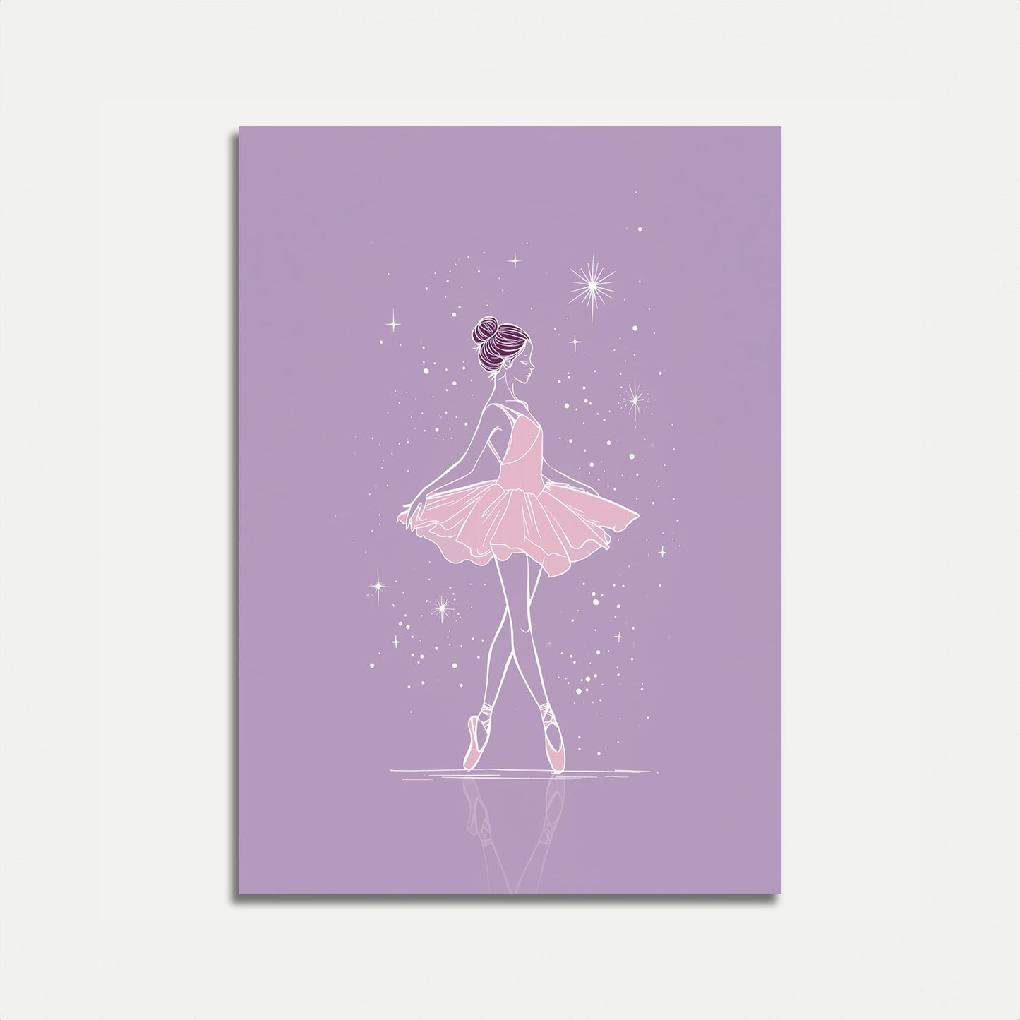 Dancing Stars Ballet Poster