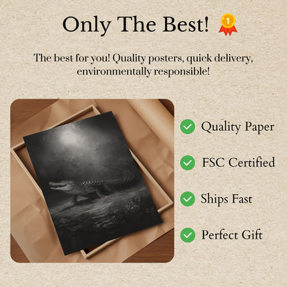 Póster de Depredador del Pantano Sombrío