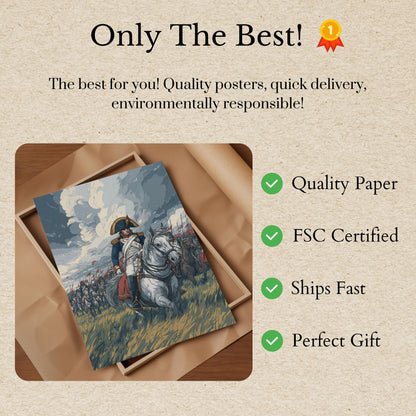 Napoleon's Schlachtfeld-Befehlsposter