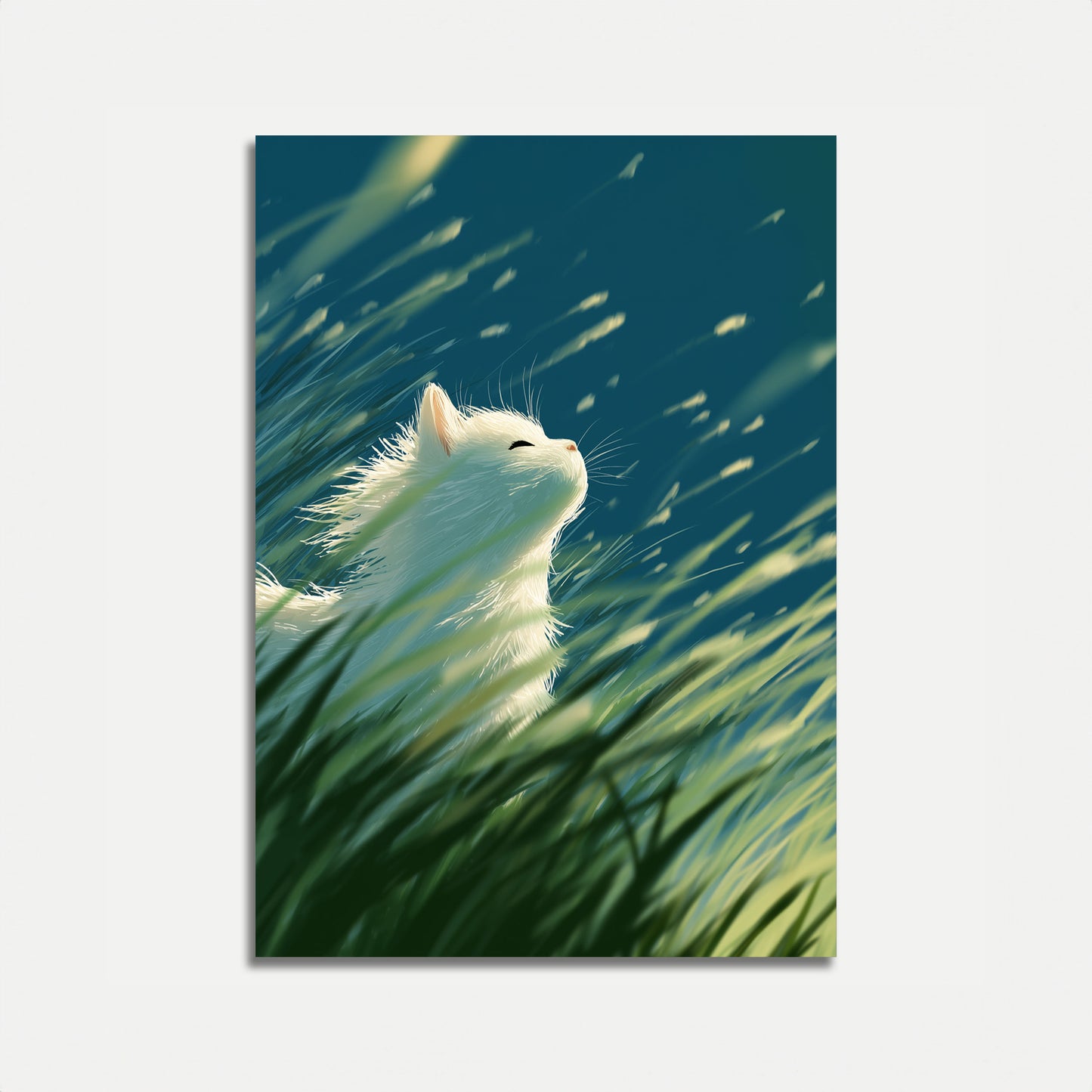 Pôster de Gato Sereno e Ventoso