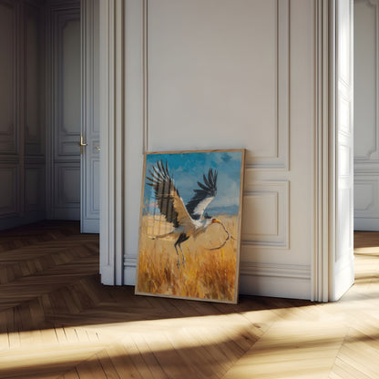 Secretary Bird in Golden Fields Poster

Secretarisvogel in Gouden Velden Poster