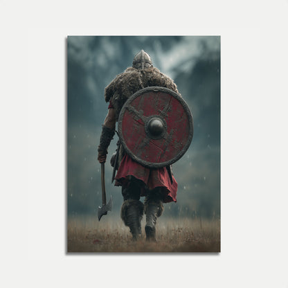 Viking Warrior Battle Poster
