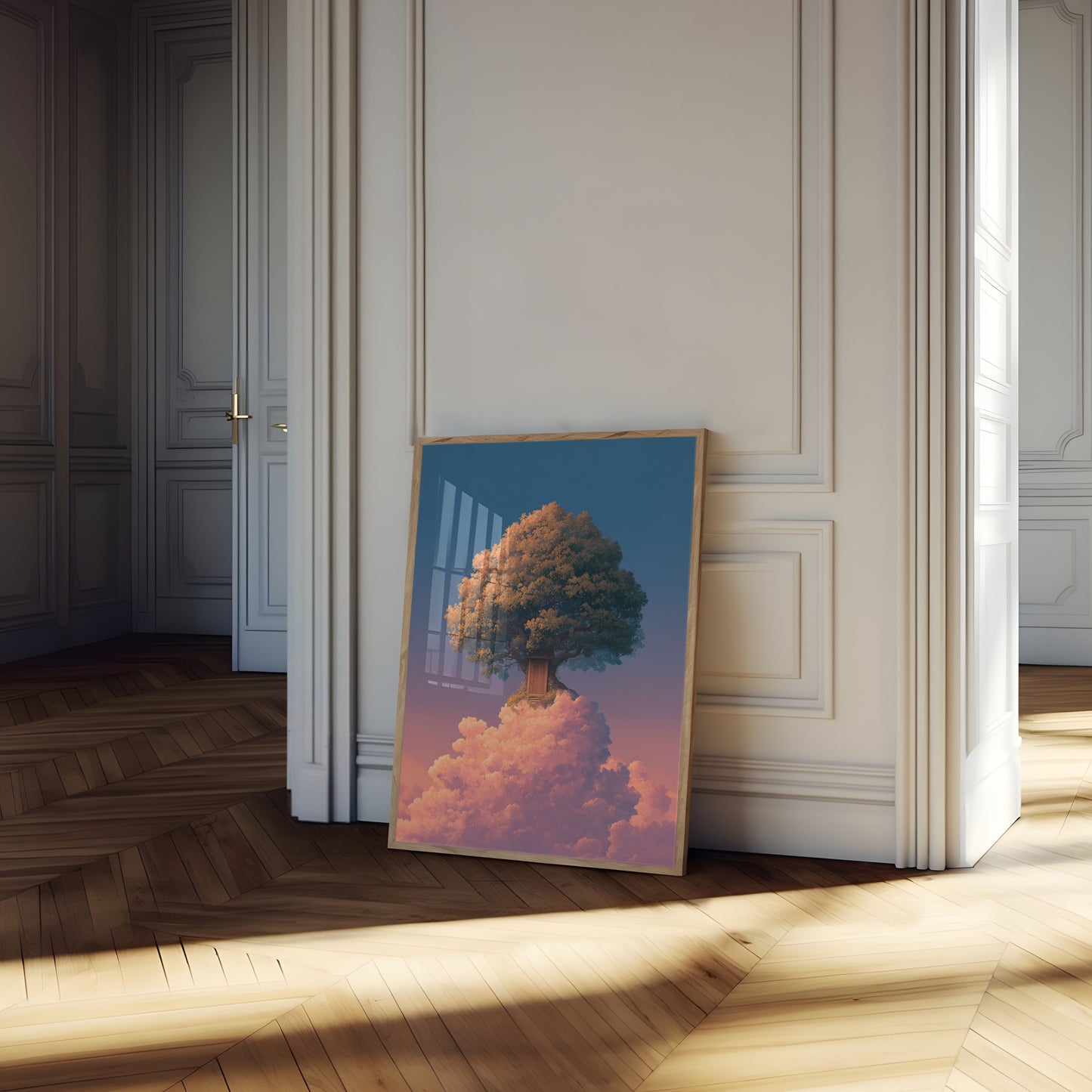 Celestial Tree House Poster