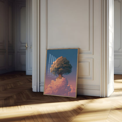 Celestial Tree House Poster