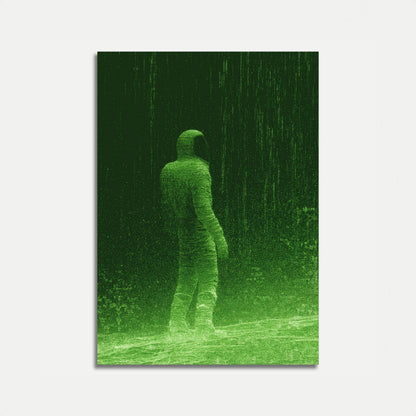 Astronauta Digitale in Poster Matrix