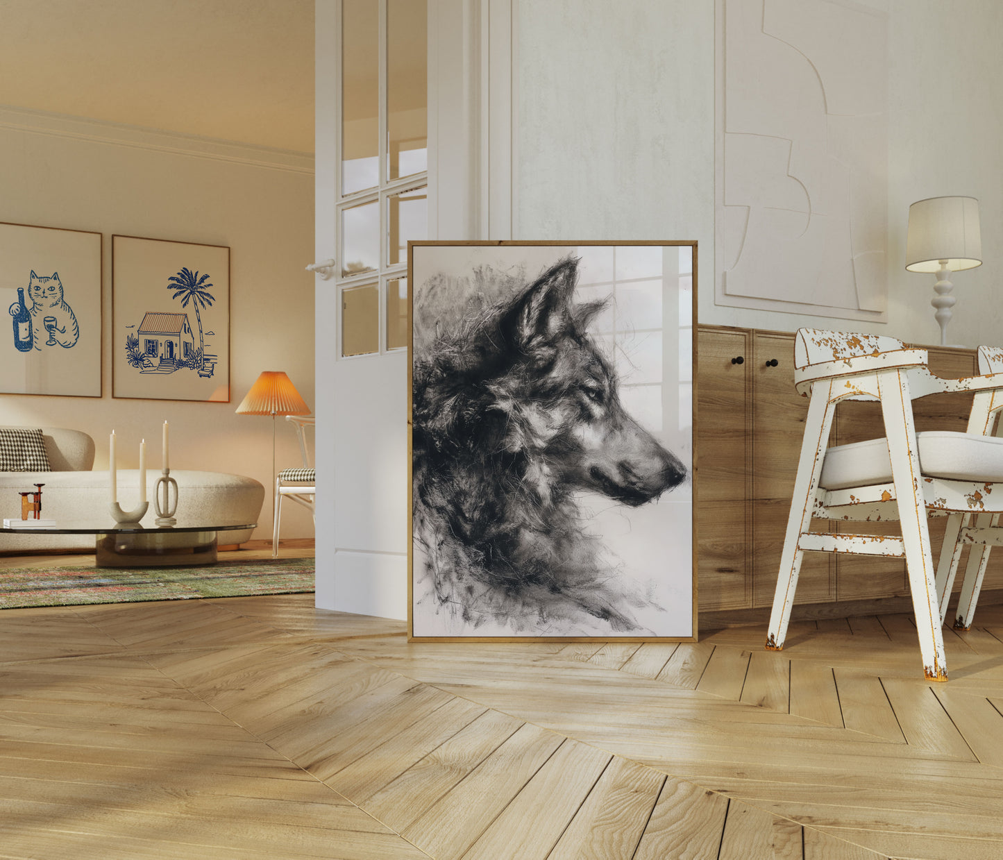 Wild Spirit Wolf Poster