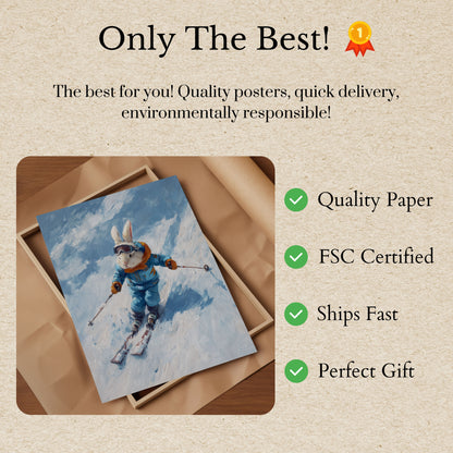 Extreme Bunny Ski Adventure Poster