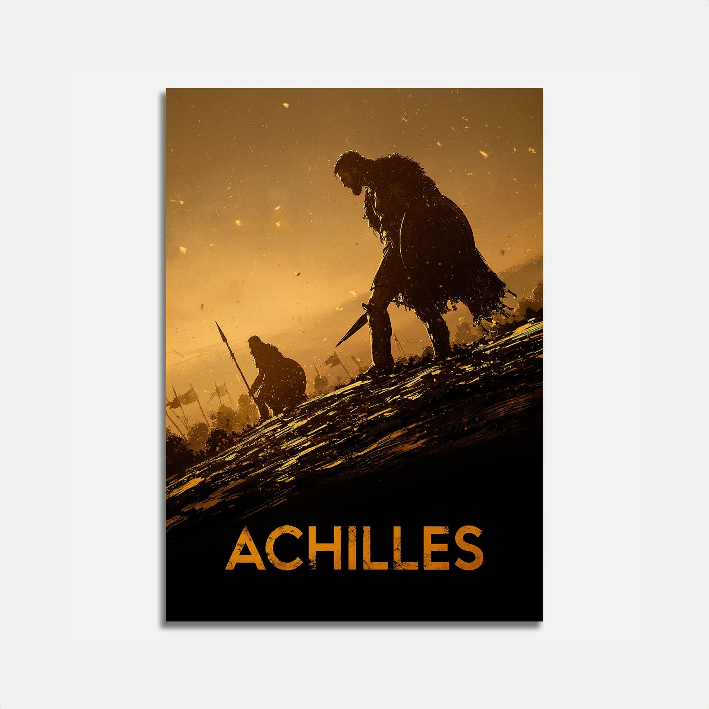 Achilles Warriors Battle Poster