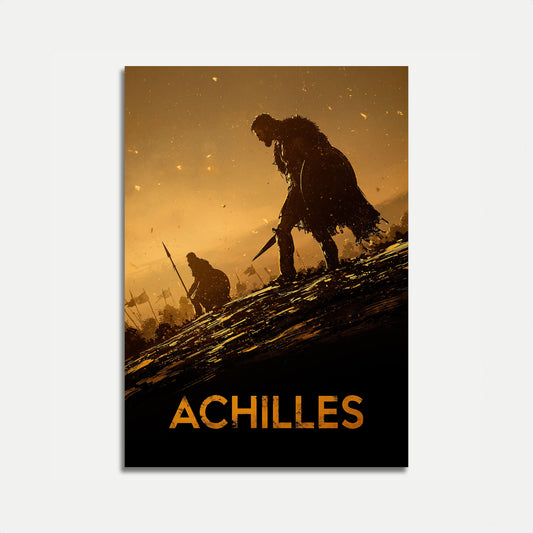 Achilles Warriors Battle Poster