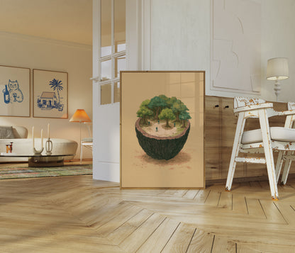 Avventura sull'Isola Forestale Poster
