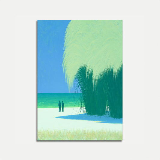 Poster: Getaway a Paradise Beach Palm