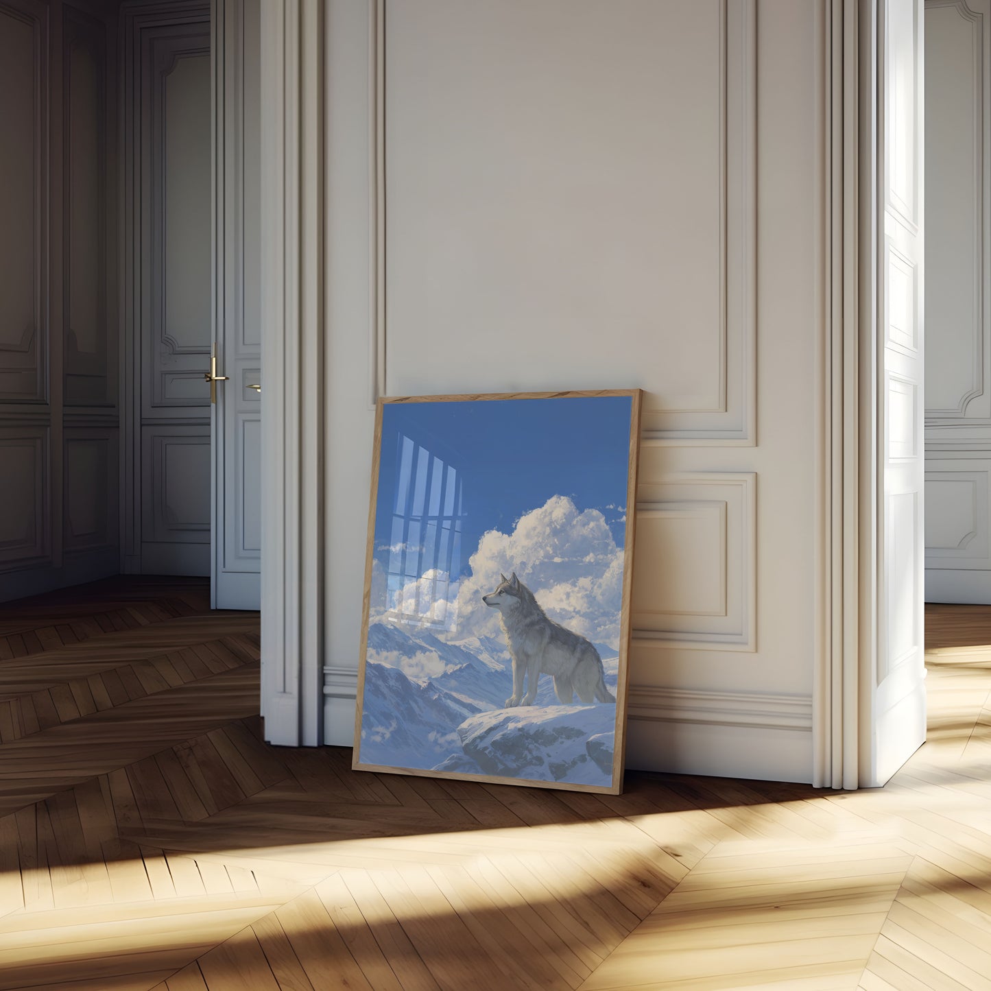 Lone Wolf Mountain Peak Poster