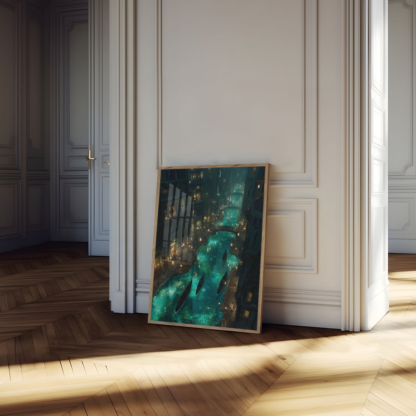 Betoverde Venetiaanse Kanaal Poster