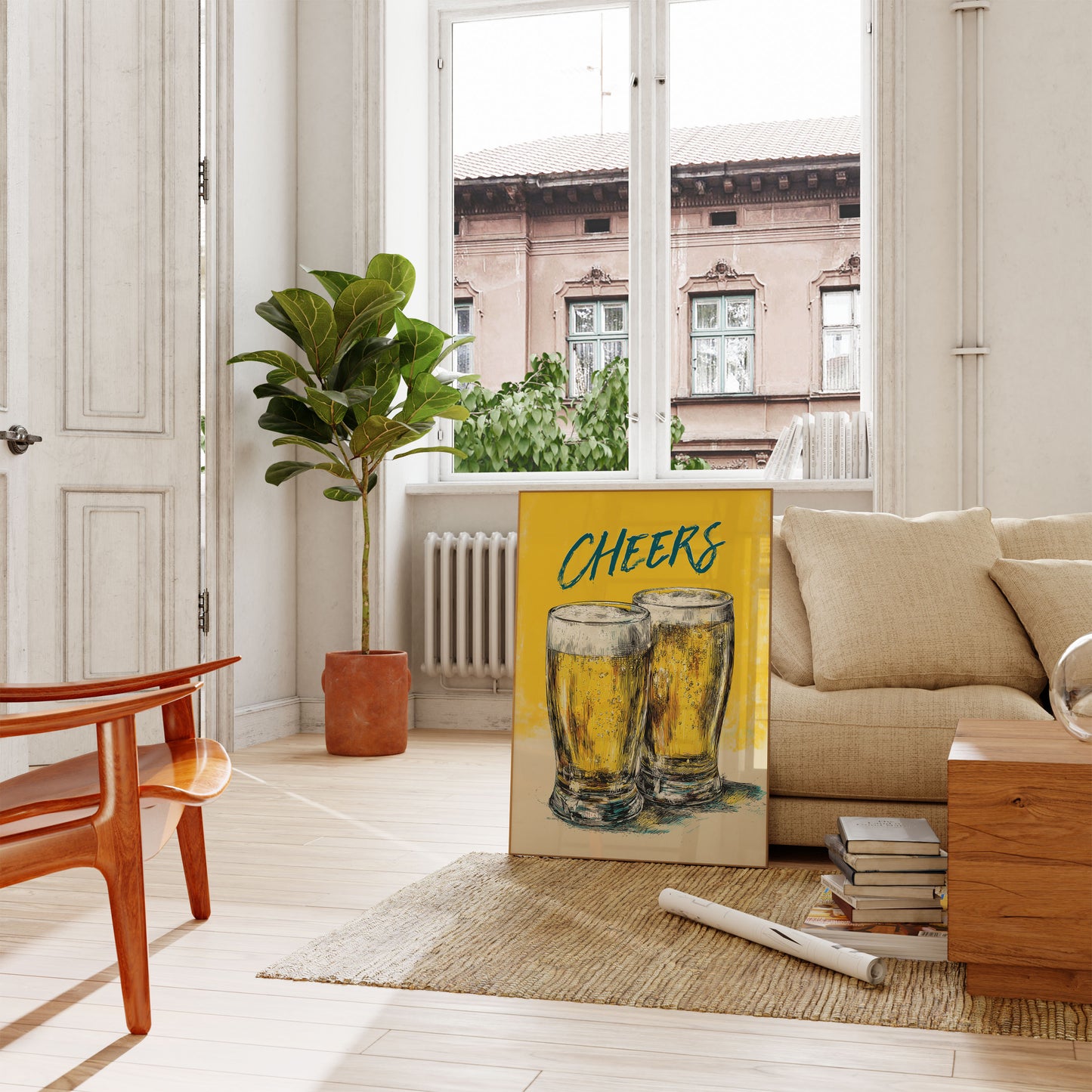 Golden Brew Cheers Poster