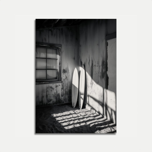 Tablas de Surf en Cartel de Luz Costera