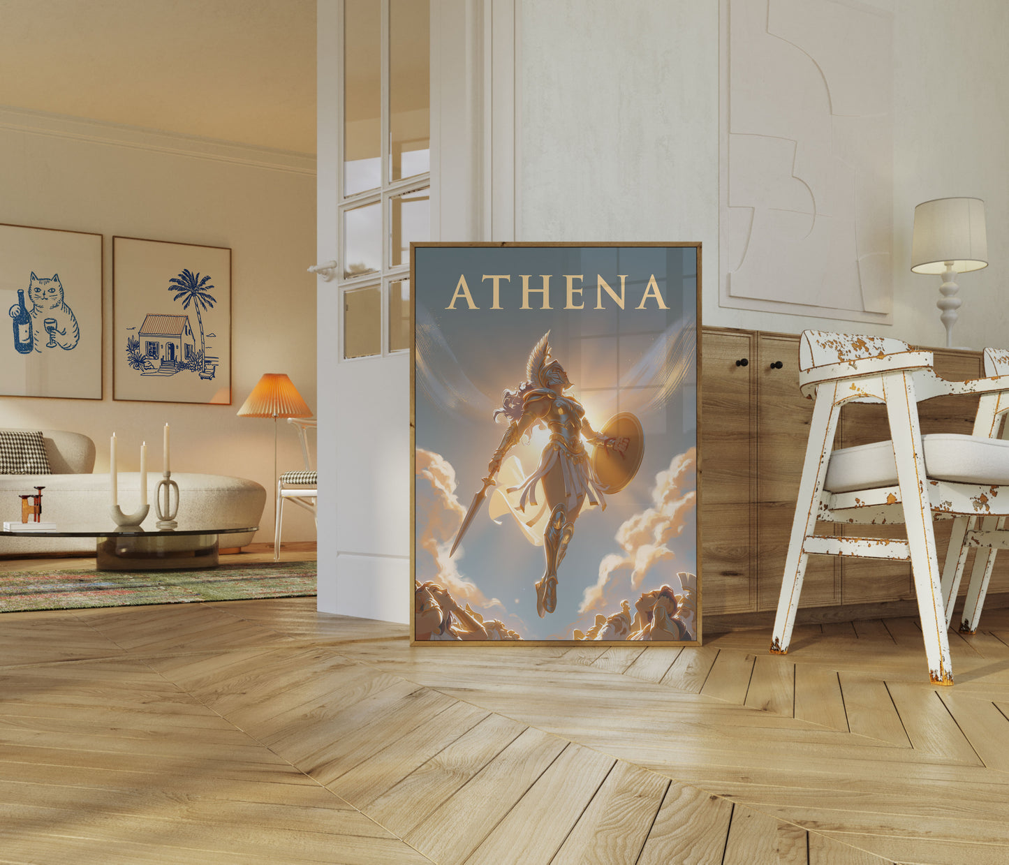 Poster di Atena Dea della Saggezza