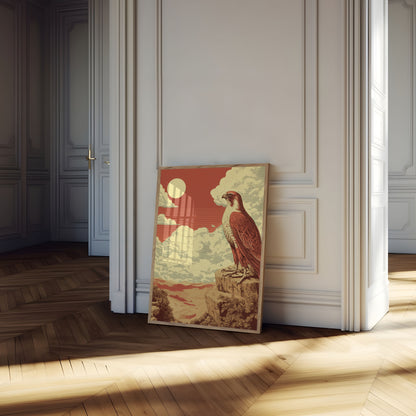 Majestueuze Valk Berg Poster