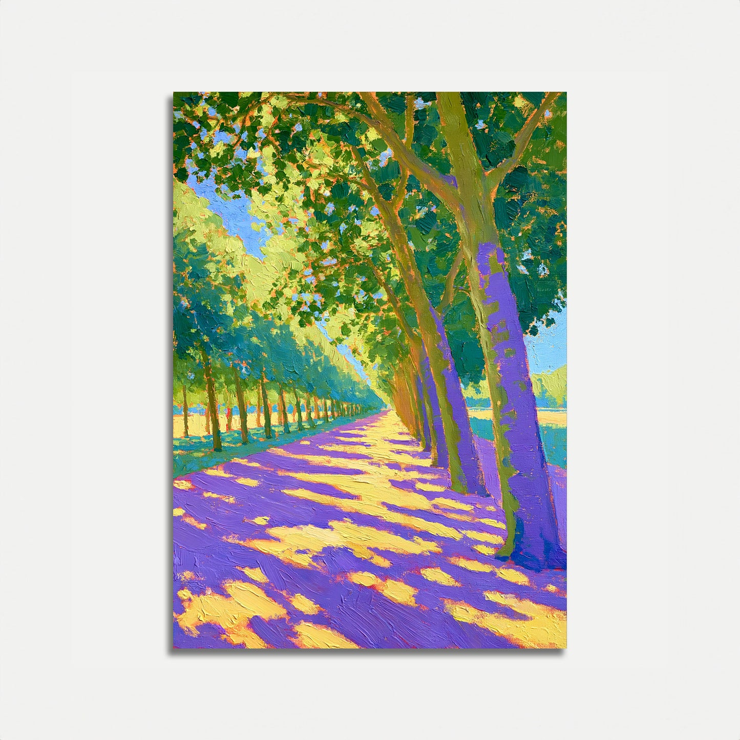 Allee im Schatten Poster