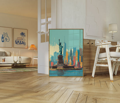 New York City Skyline Poster