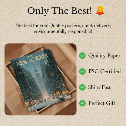 Empire State Winter Magic Poster