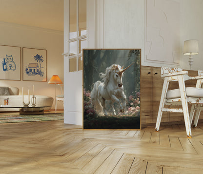 Poster della Foresta di Unicorni Eterei