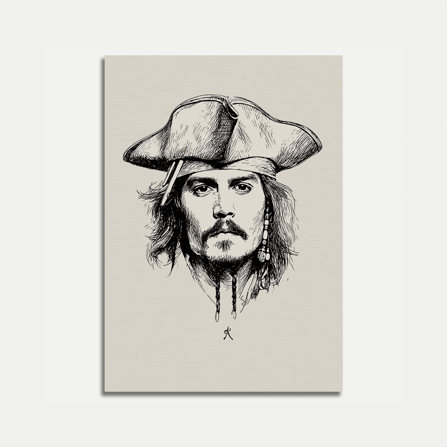 Póster del Capitán del Caribe