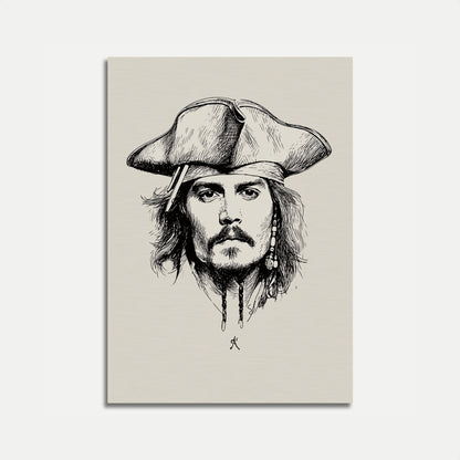 Póster del Capitán del Caribe