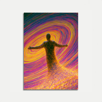 Poster Spirito Umano Energia Cosmica