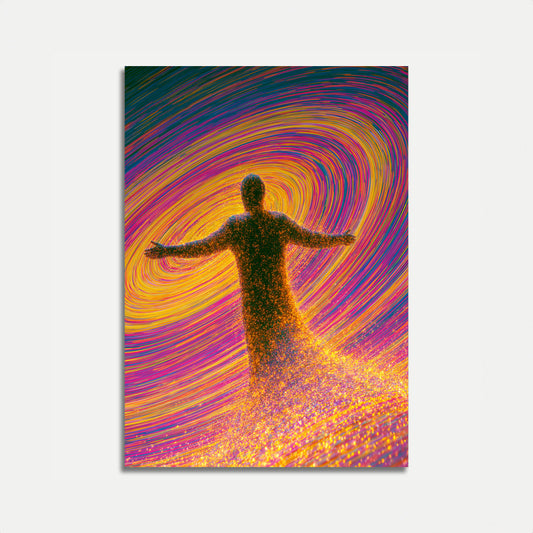 Cosmic Energy Human Spirit Poster