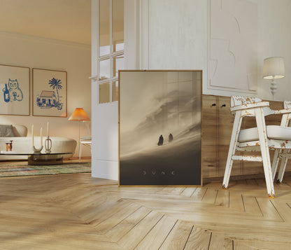 Desert Journey Dune Poster