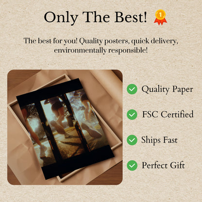 Urban Running Motion Poster